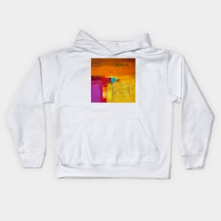 Trio - Orange Kids Hoodie